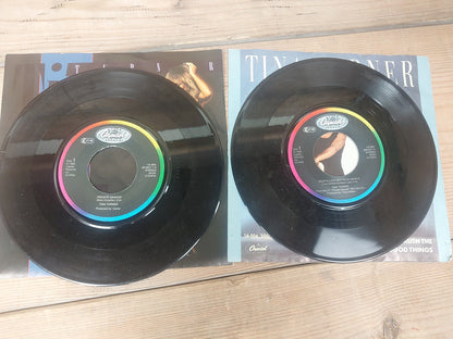 2 stk. singler Tina Turner